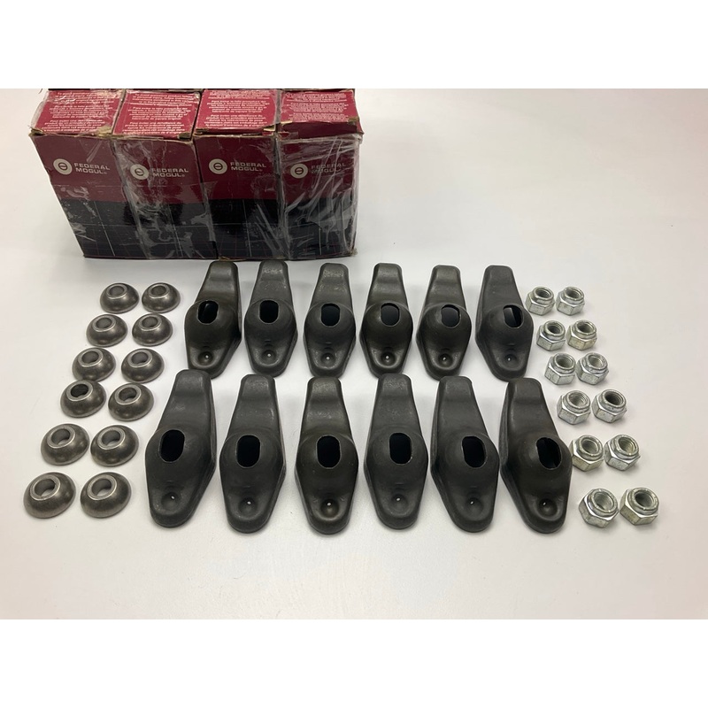 (12) Sealed Power R832 Rocker Arm Fulcrum & Nut Kit 65-88 GM 153 215 230 250 292