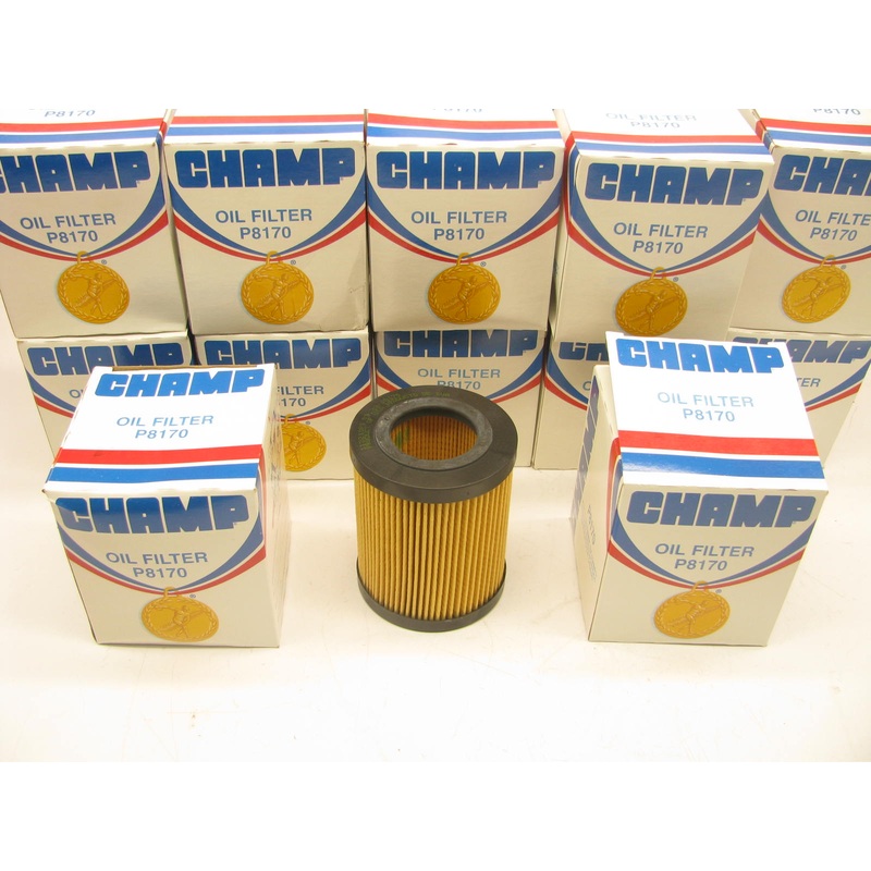 (12) Champ P8170 Engine Oil Filters