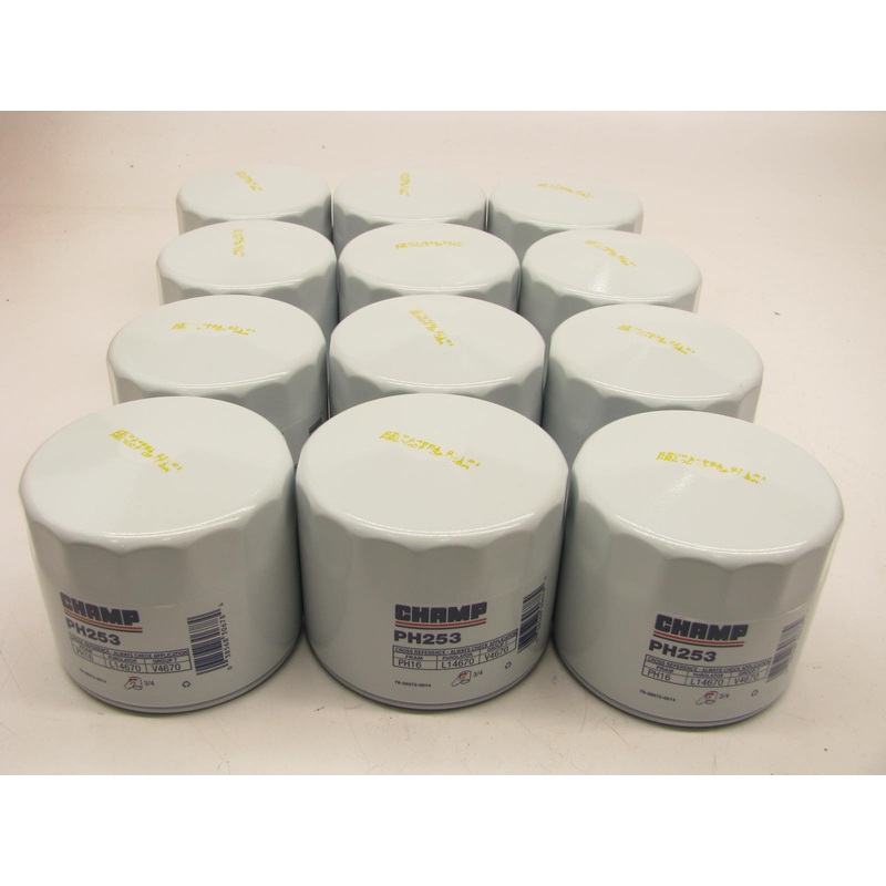 (12) Champ PH253 Engine Oil Filters