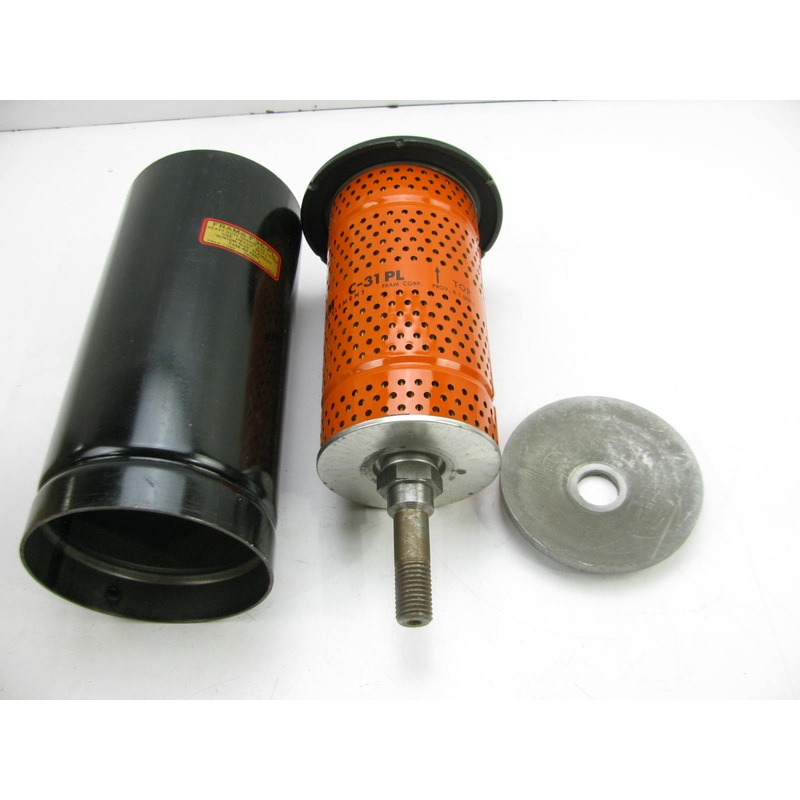 Vintage Fram F36-PL Remote External Fuel/Oil Filter Housing With C-31PL Element