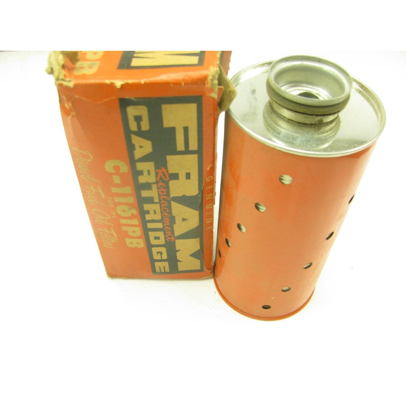 Vintage Fram Oil Filter Cartridge C-1161PB