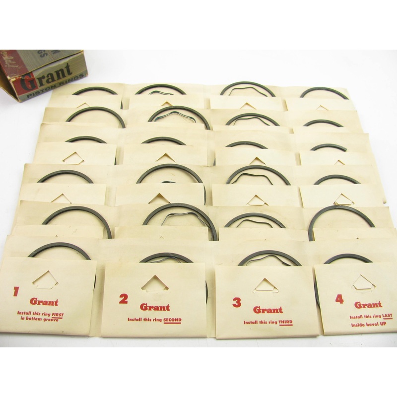 Vintage Grant 1941-STD Piston Rings Set For 1934-1940 Dodge 6cyl