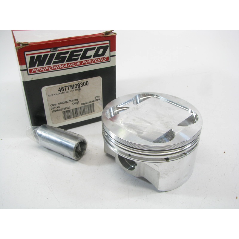 Wiseco 4677M09300-NO RINGS Piston 1.00mm Oversize To 93.00mm, 10.2:1 Comp 504cc