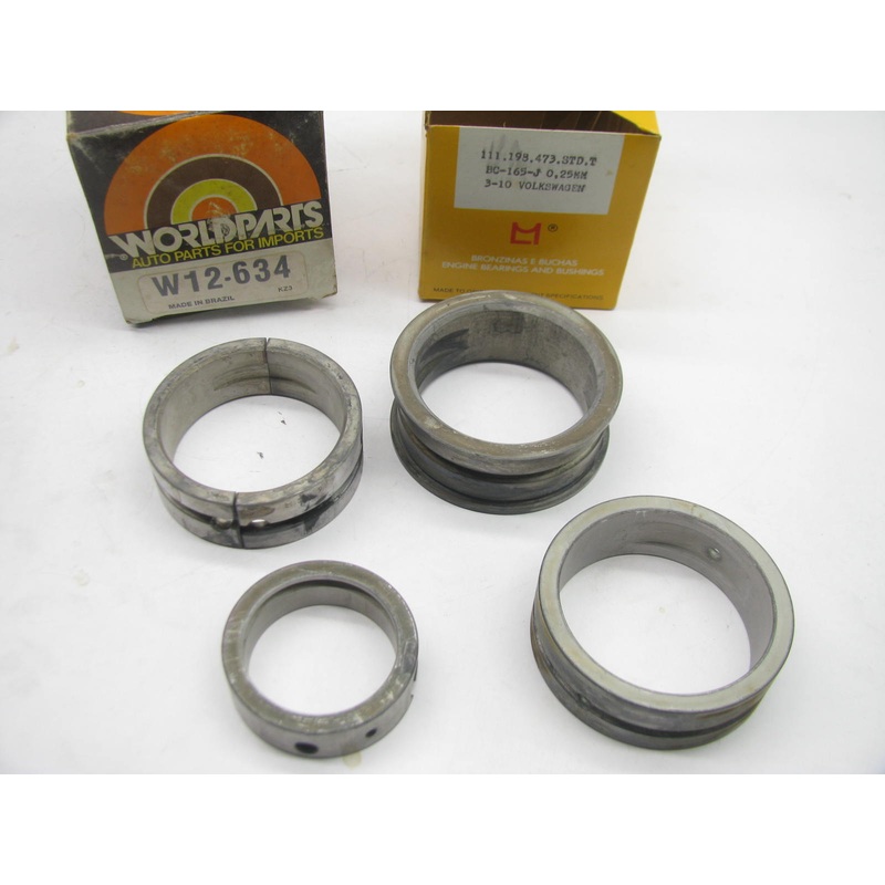 Worldparts W12-634 Engine Main Bearings 0.25mm 1961-1979 VW 1.2L 1.3L 1.5L