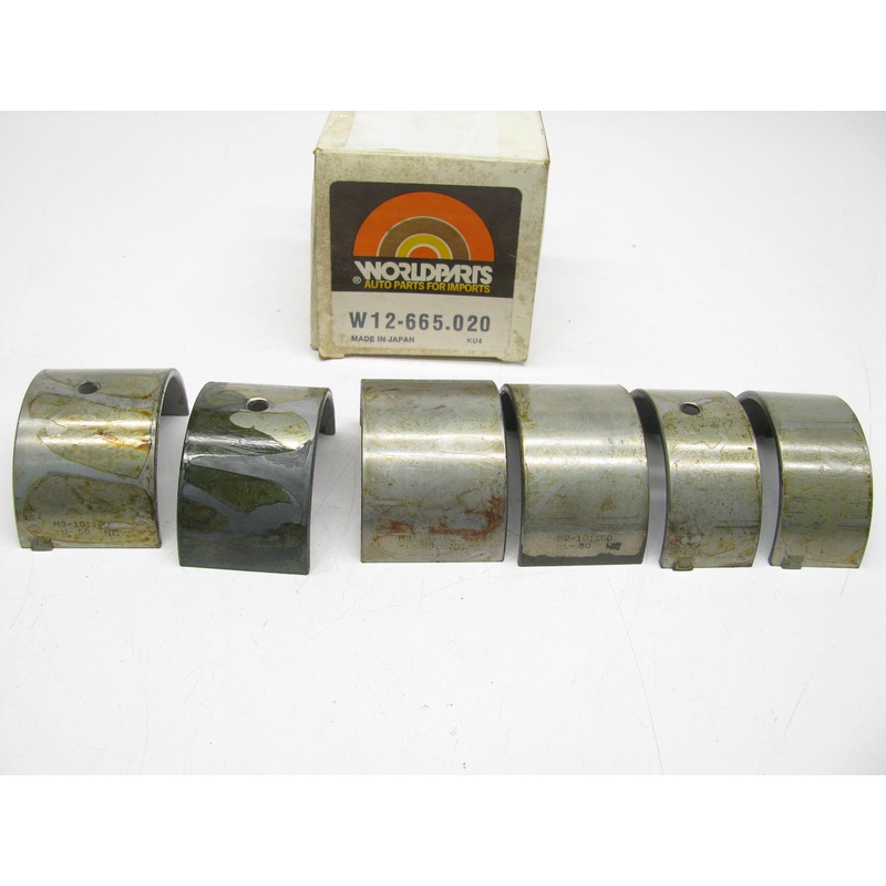 Worldparts W12-665-020 Engine Main Bearings .020'' For 1967-1970 Toyota 1.9L-L4