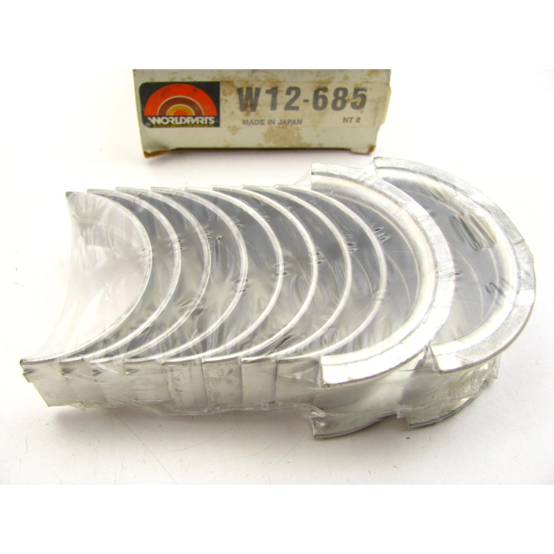Worldparts W12-685 Engine Main Bearings - Standard For 68-74 Datsun 1.6L 1.8L-L4