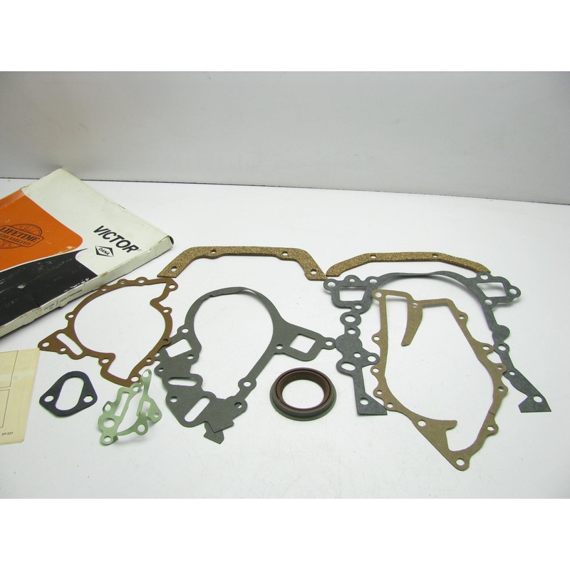 Victor JV-1053SF Timing Cover Gasket Set For 75-80 Pontiac 5.7L 350 V8