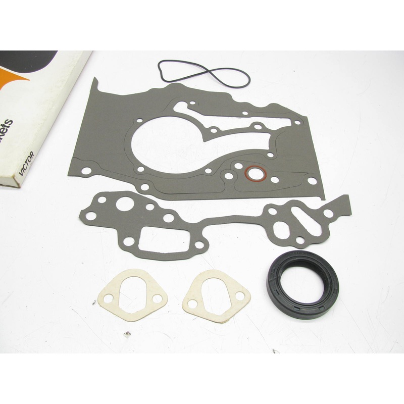 Victor JV912 Engine Timing Cover Gasket Set For 1975-1984 Toyota 2.2L 2.4L-L4