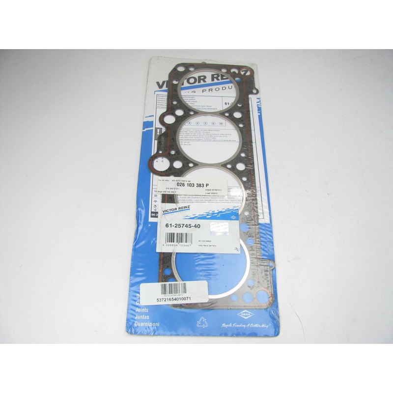 Victor Reinz 61-25745-40 Cylinder Head Gasket for 1983-1998 VW Audi 1.8L