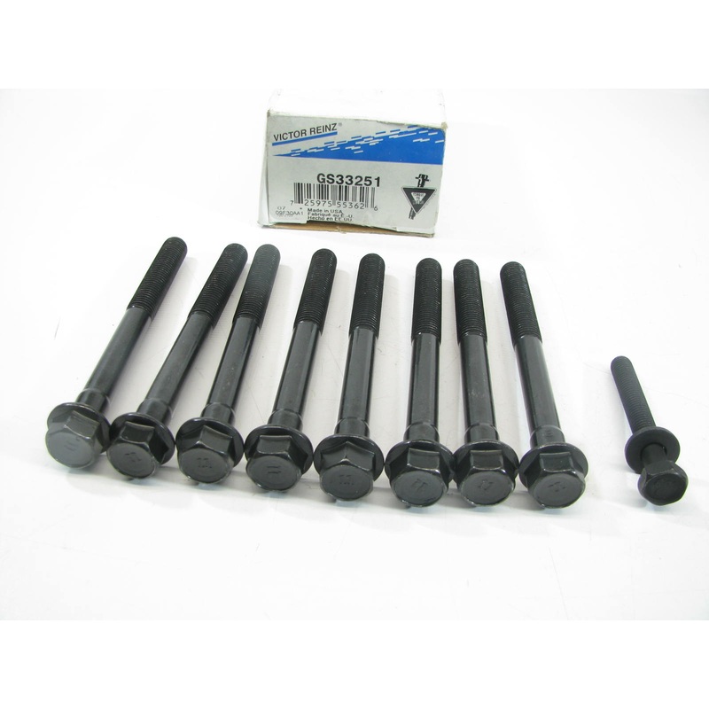 Victor Reinz GS33251 Cylinder Head Bolt Set For 1990-96 Dodge 3.3L 3.8L V6