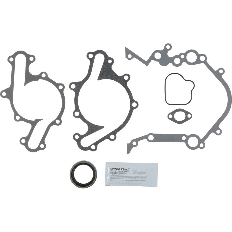 Victor Reinz JV1073 Engine Timing Cover Gasket Set for 1988-1997 Ford 3.8L V6