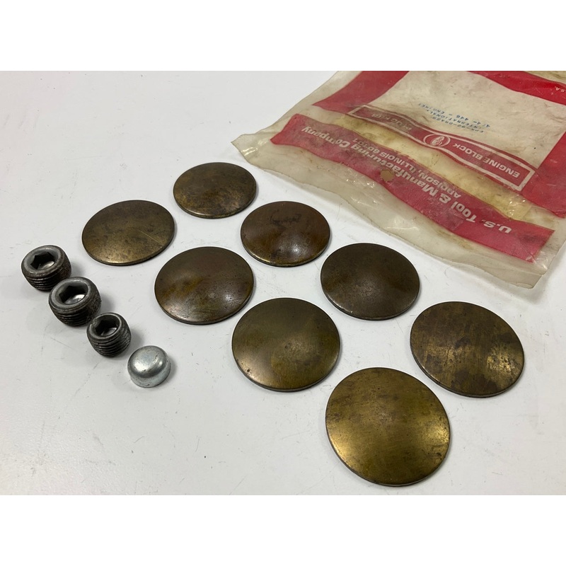 Us Tool EPK-92-BRASS Freeze Expansion Plug Set - International MV401 MV404 MV446