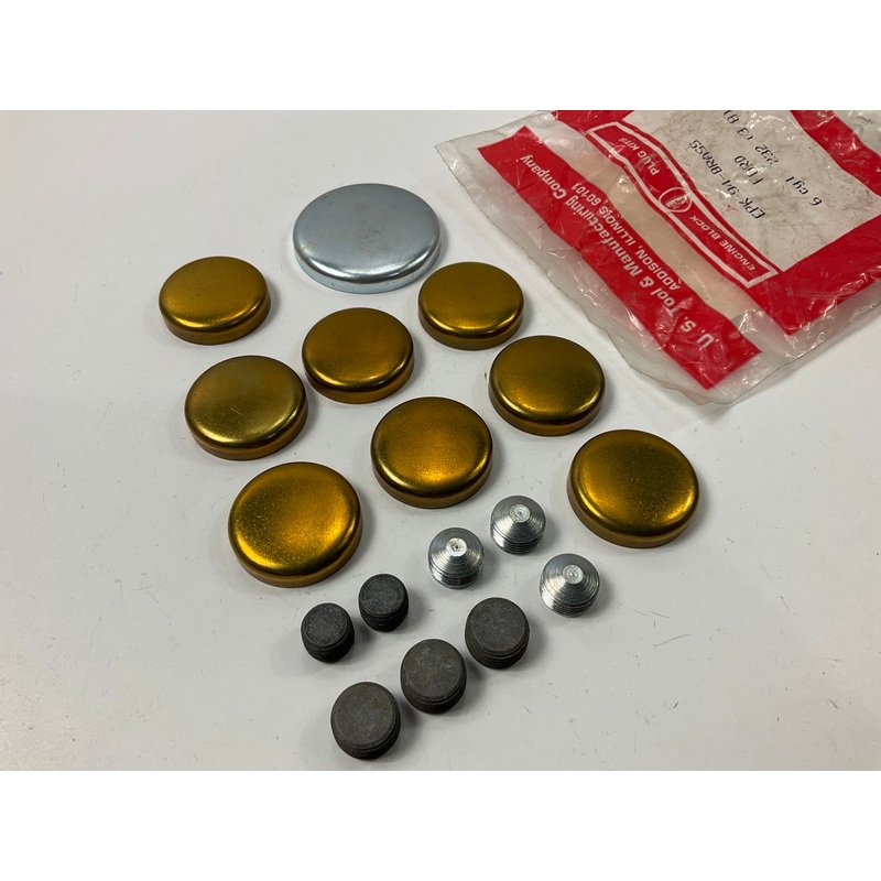 Us Tool EPK-94-BRASS Freeze Expansion Plug Set For 1981-1999 Ford 3.8L 4.2L-V6