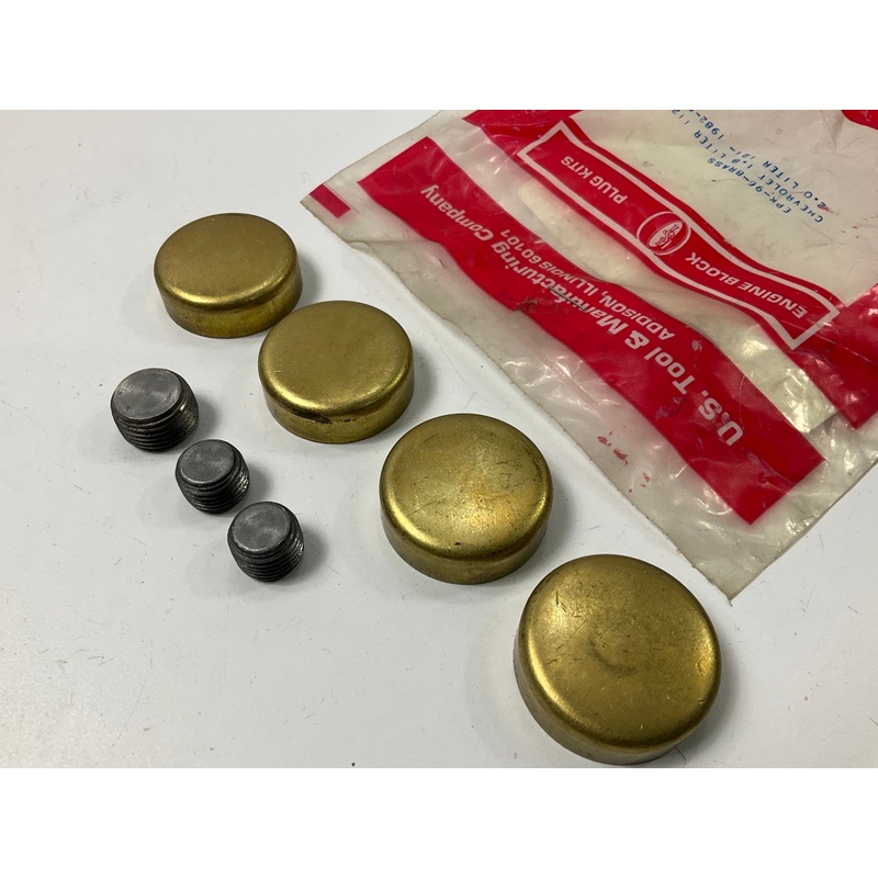 Us Tool EPK-96-BRASS Freeze Expansion Plug Set 1982-1985 Chevrolet 1.8L 2.0L-L4