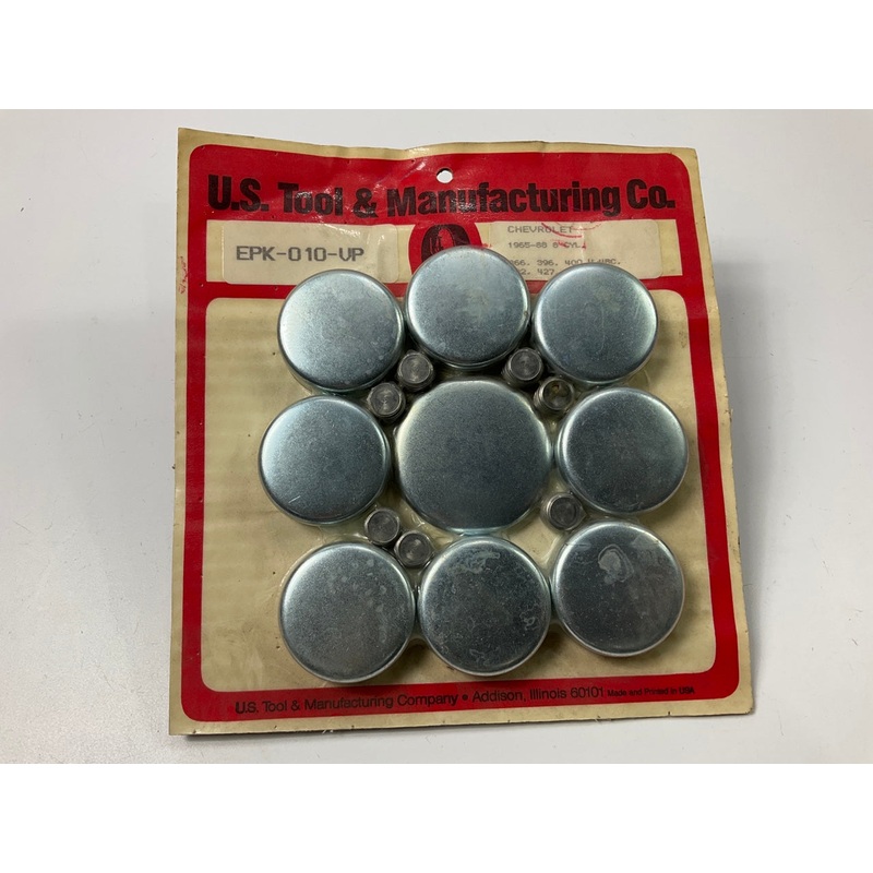 Us Tool EPK010VP Freeze Expansion Plug Set - BIG BLOCK CHEVY BBC V8