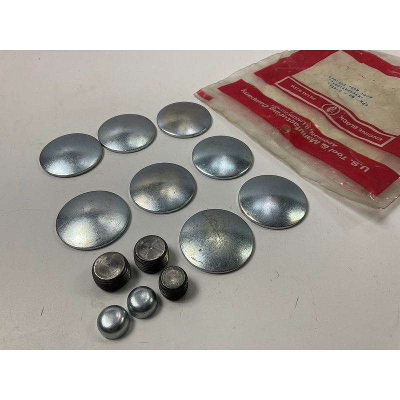 US Tool EPK92 STEEL Freeze Expansion Core Plug Set - International MV404, MV446