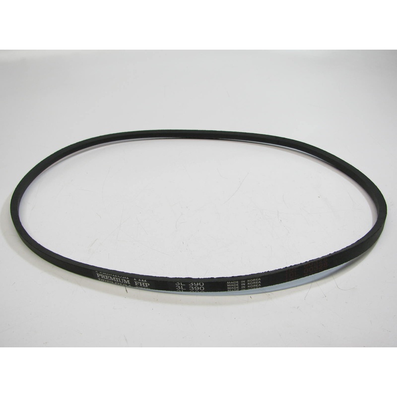 V-Belt - 3L Section, 1 Band, 39.00 In Outside Length, Smooth,  3L390