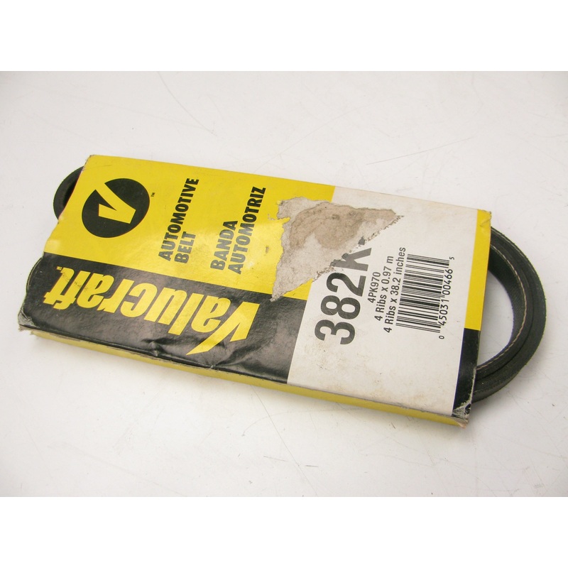 Valucraft 382K4 Serpentine Belt - 0.56'' X 39.00'' - 4 Ribs