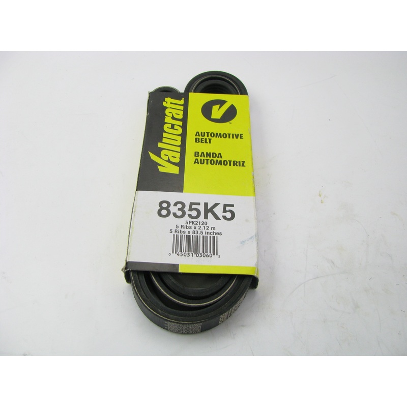 Valucraft 835K5 Serpentine Belt -  0.69'' X 83.50'' - 5 Ribs
