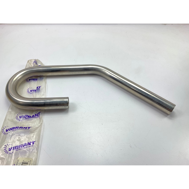 Vibrant Performance 2601 1.5'' U-J Mandrel Bent Tube T304 Stainless 16 Ga Tubing