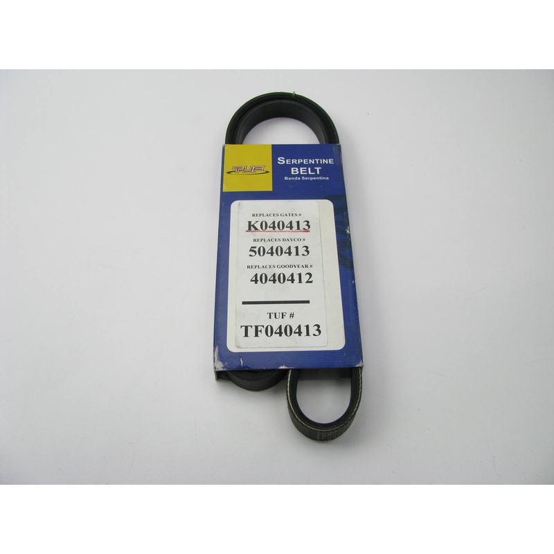 TUF TF040413 Serpentine Belt - 0.56'' X 41.70'' - 4 Ribs