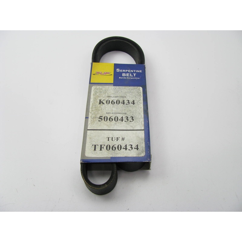 TUF TF060434 Serpentine Belt - 0.82'' X 44.00'' - 6 Ribs