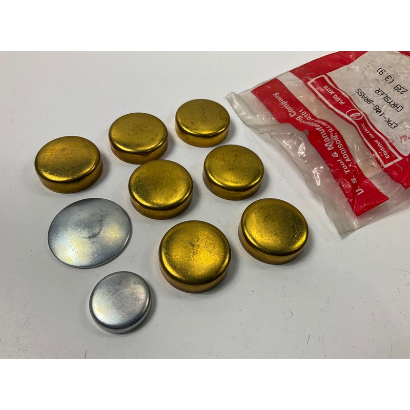 Us Tool EPK-106-BRASS Freeze Expansion Plug Set For 1988-2000 Dodge 3.9L-V6