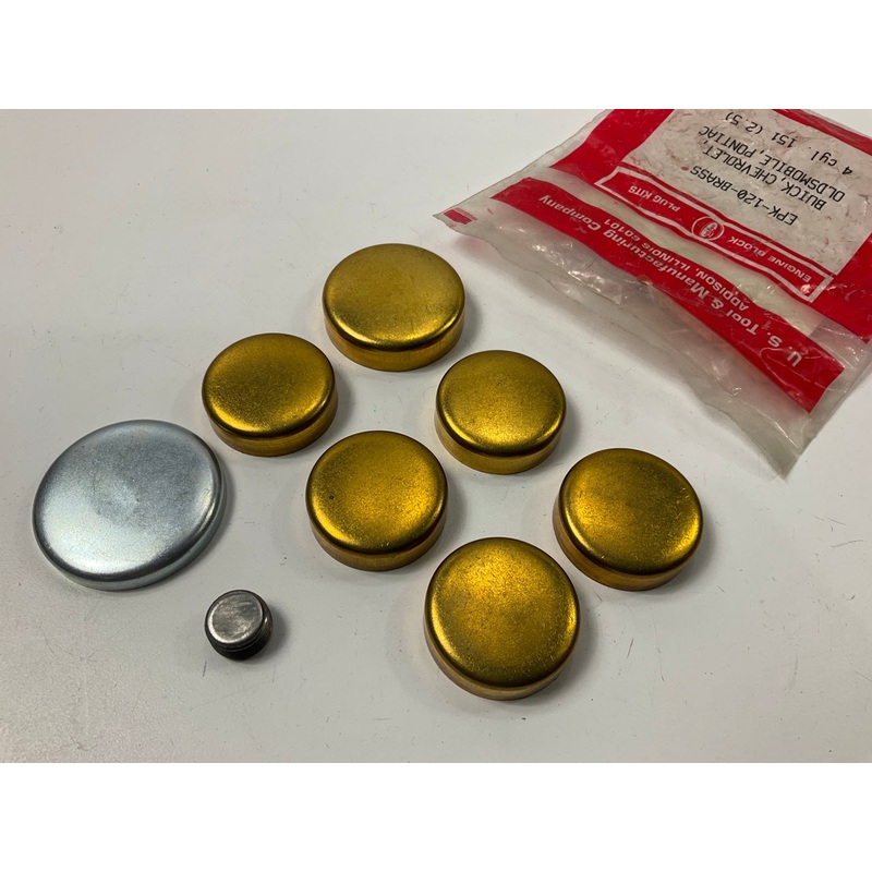 Us Tool EPK-120-BRASS Freeze Expansion Plug Set 1986-1993 Buick Pontiac 2.5L-L4