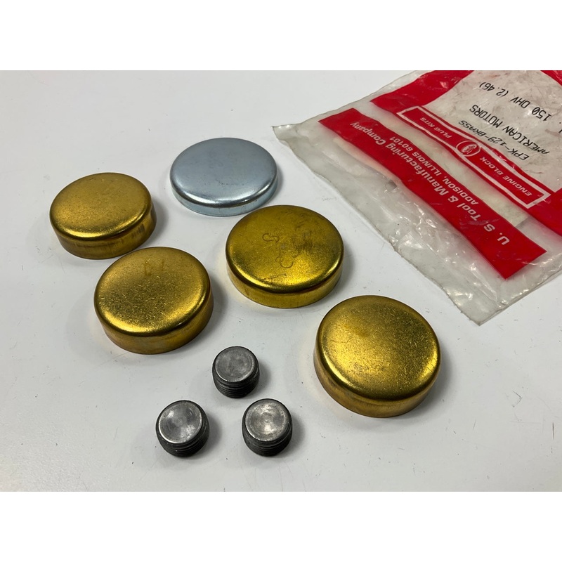 Us Tool EPK-129-BRASS Freeze Expansion Plug Set For 1983-1996 Jeep AMC 2.5L-L4