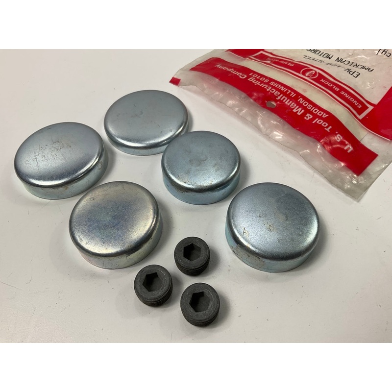 Us Tool EPK-129-STEEL Freeze Expansion Plug Set For 1983-1996 Jeep AMC 2.5L-L4