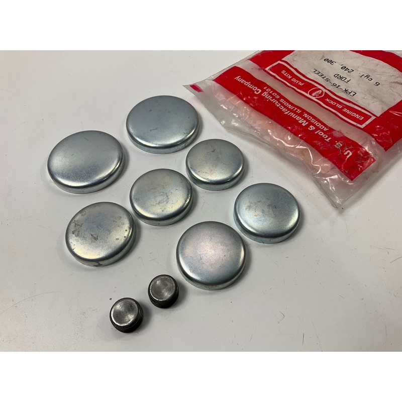 Us Tool EPK-16-STEEL Freeze Expansion Plug Set For 1965-1996 Ford 240 300-L6