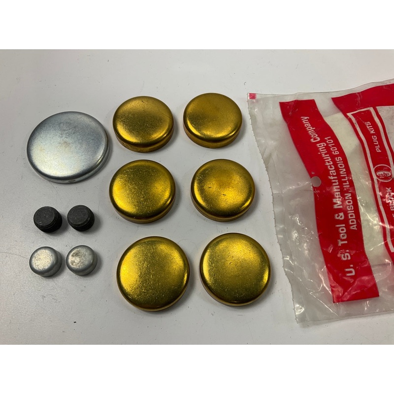 Us Tool EPK-3-BRASS Freeze Expansion Plug Set 1966-82 Buick 340 350H 350J 350X