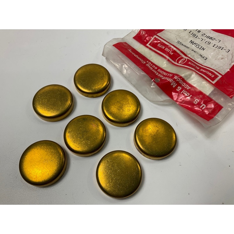 Us Tool EPK-34-BRASS Freeze Expansion Plug Set For DATSUN L16, L18, L20