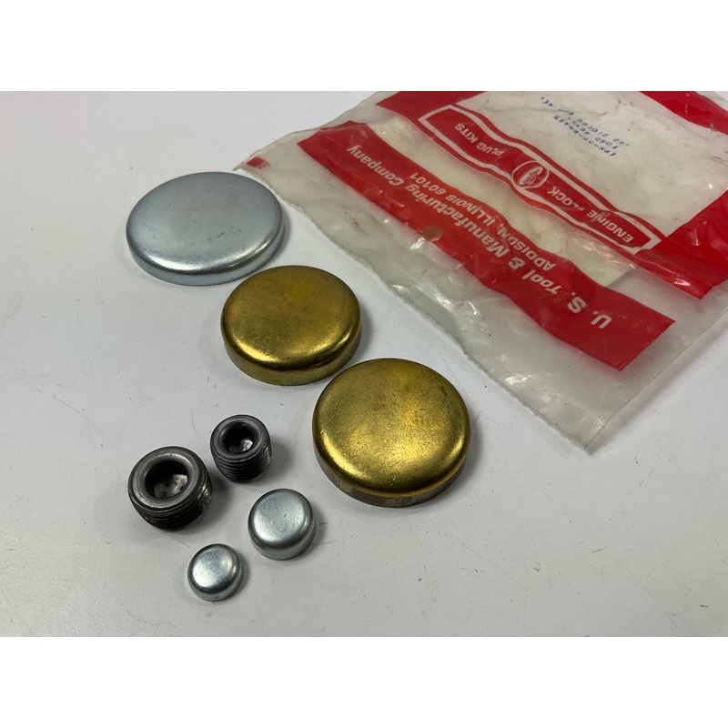 Us Tool EPK-38-BRASS Freeze Expansion Plug Set 1971-1974 Ford Mercury 2.0L SOHC
