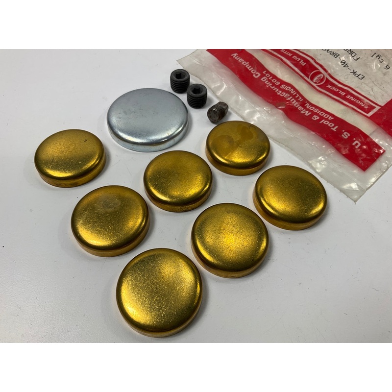 Us Tool EPK-40-BRASS Freeze Expansion Plug Set For 1974-1979 Ford 2.8L-V6