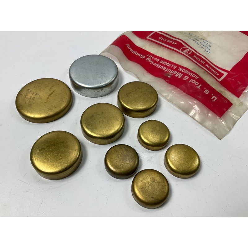 Us Tool EPK-43-BRASS Freeze Expansion Plug Set For Toyota KC, 3KC