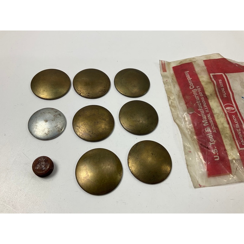 Us Tool EPK-61-BRASS Freeze Expansion Plug Set For 1934-1960 Dodge 230-L6