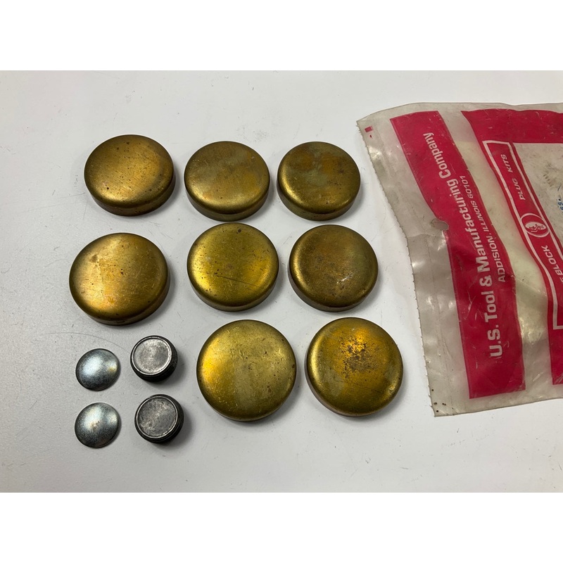 Us Tool EPK-62-BRASS Freeze Expansion Plug Set For 1961-1963 Buick 215-V8