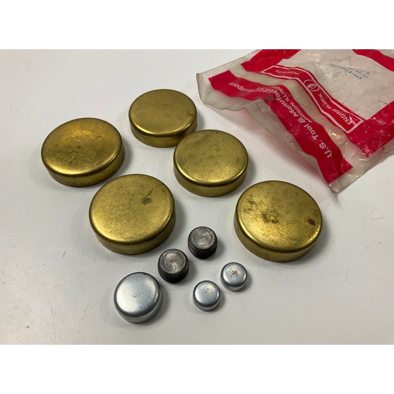 Us Tool EPK-64-BRASS Freeze Expansion Plug Set - Pontiac 265, Buick 301-V8