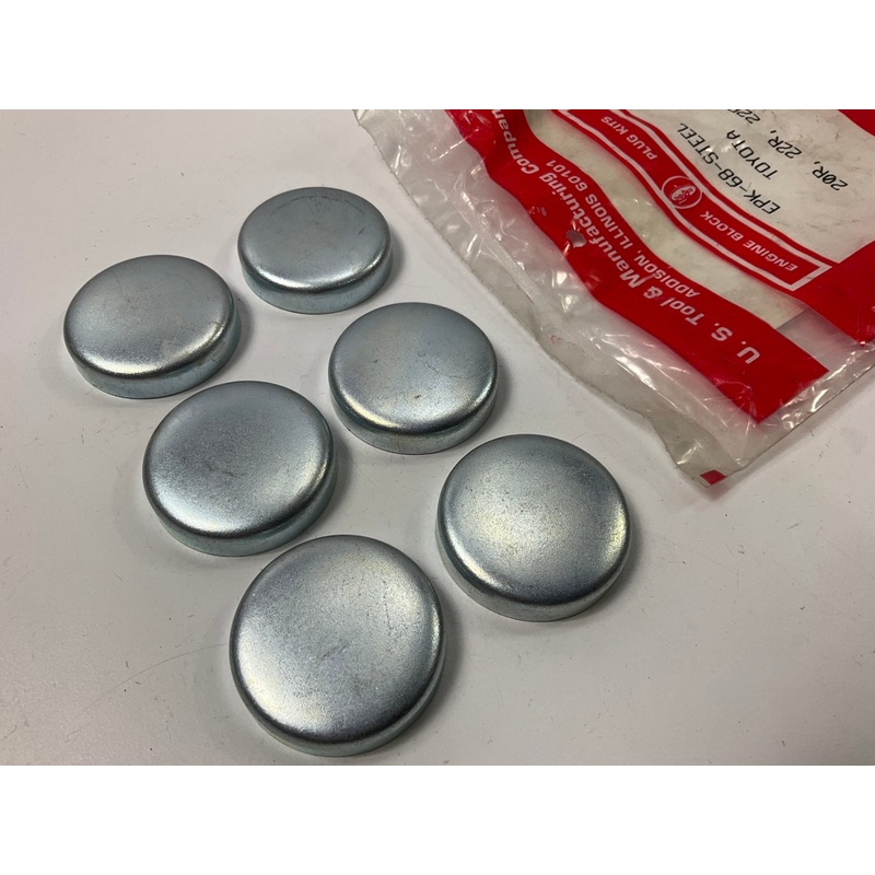 Us Tool EPK-68-STEEL Freeze Expansion Plug Set 1974-1986 Toyota 20R 22R 22REC
