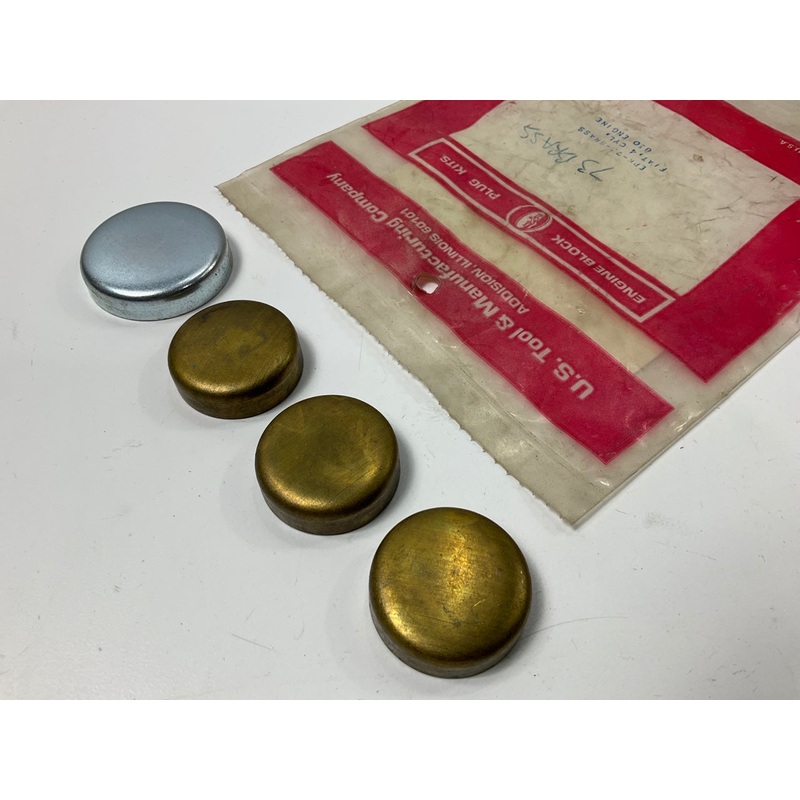 US Tool EPK-73-BRASS Freeze Expansion Plug Set For 1967-1971 Fiat 850 0.9L-L4