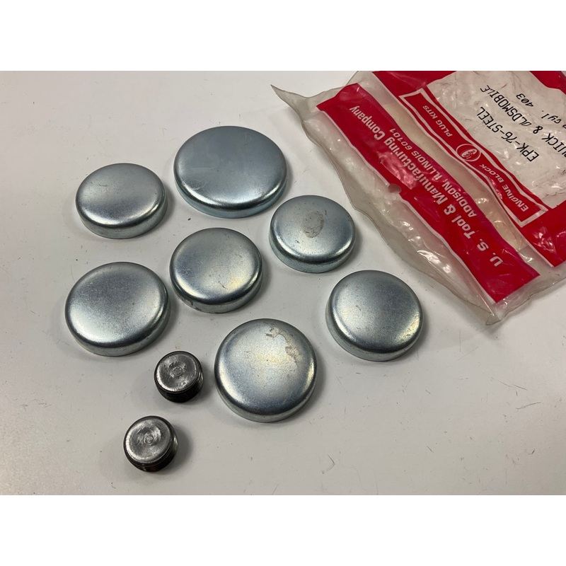 Us Tool EPK-76-STEEL Freeze Expansion Plug Set For 1977-1979 Oldsmobile 403-V8