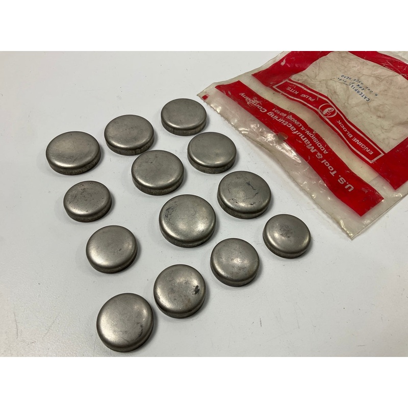 Us Tool EPK-81-SS Cylinder Head Freeze Expansion Plug Set For CAT 3306