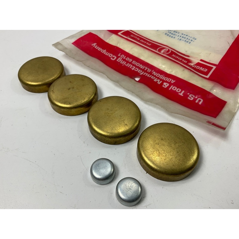 US Tool EPK-91-BRASS Freeze Expansion Plug Set For 1978-1983 Dodge 1.7L-L4