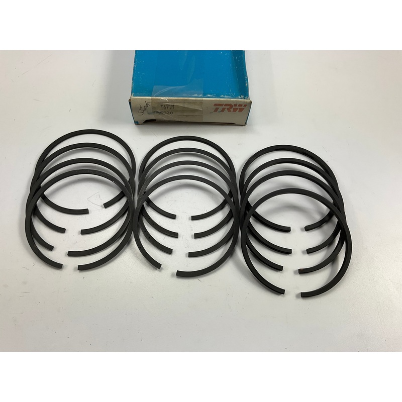 TRW T671M Engine Piston Rings STD For 1967-1970 Toyota 3RC
