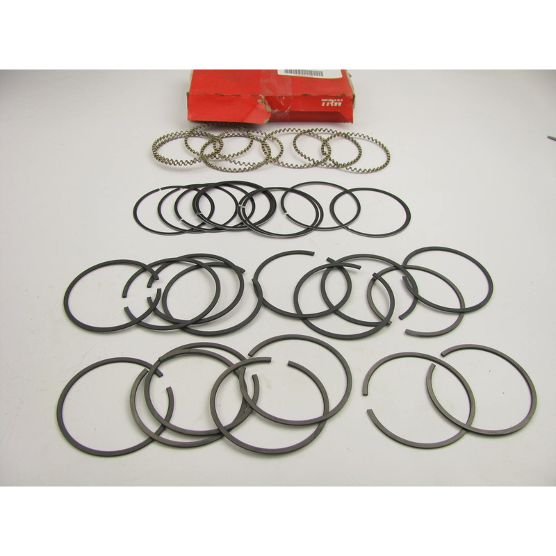 TRW T7556X Engine Piston Ring Set - STANDARD SIZE - 1962-1973 SBC Chevy 283 V8