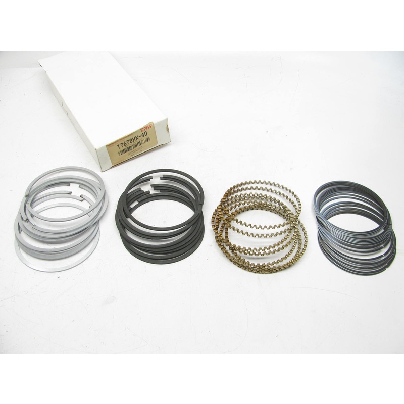 TRW T7678HX-40 Piston Ring Set For Chevy 400 SBC W/ 4.125'' Bore - .040'' Size