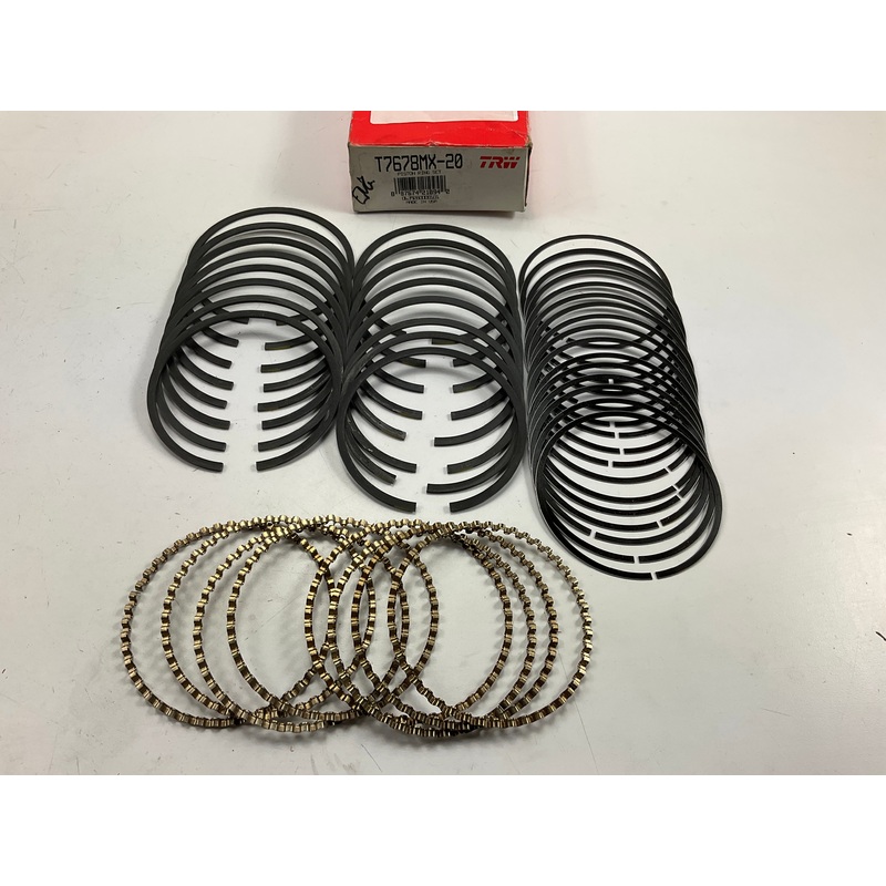 TRW T7678MX-20 Moly Engine Piston Rings - .020'' Oversize