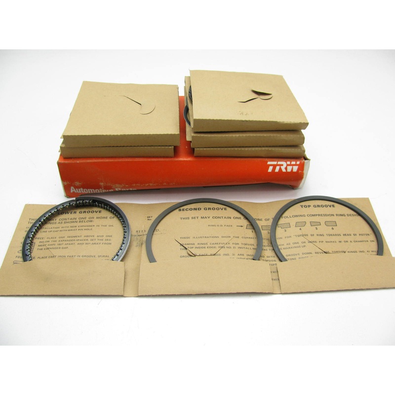 TRW T8113X Engine Piston Rings - Standard 1967-1970 GM 250