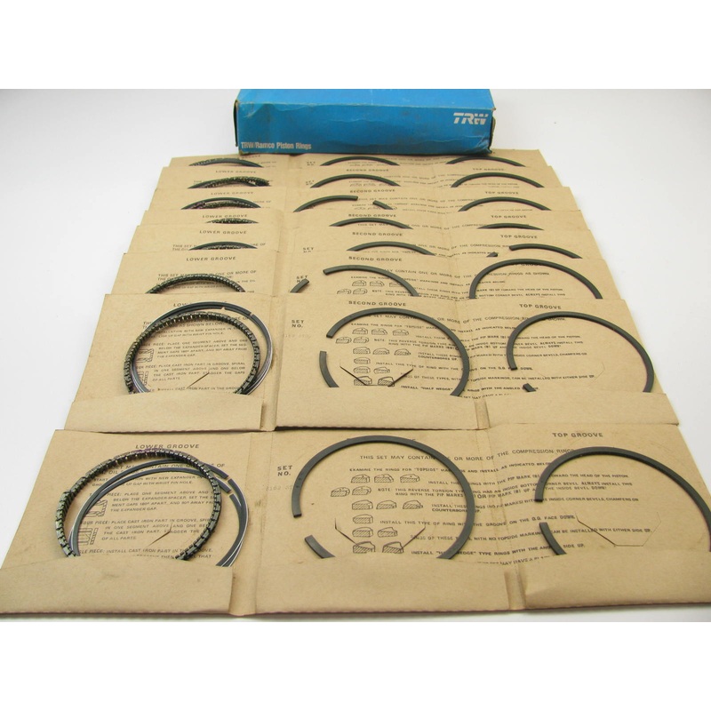 TRW T8162 Piston Rings - Standard For 1967-1983 Jeep AMC 343 360